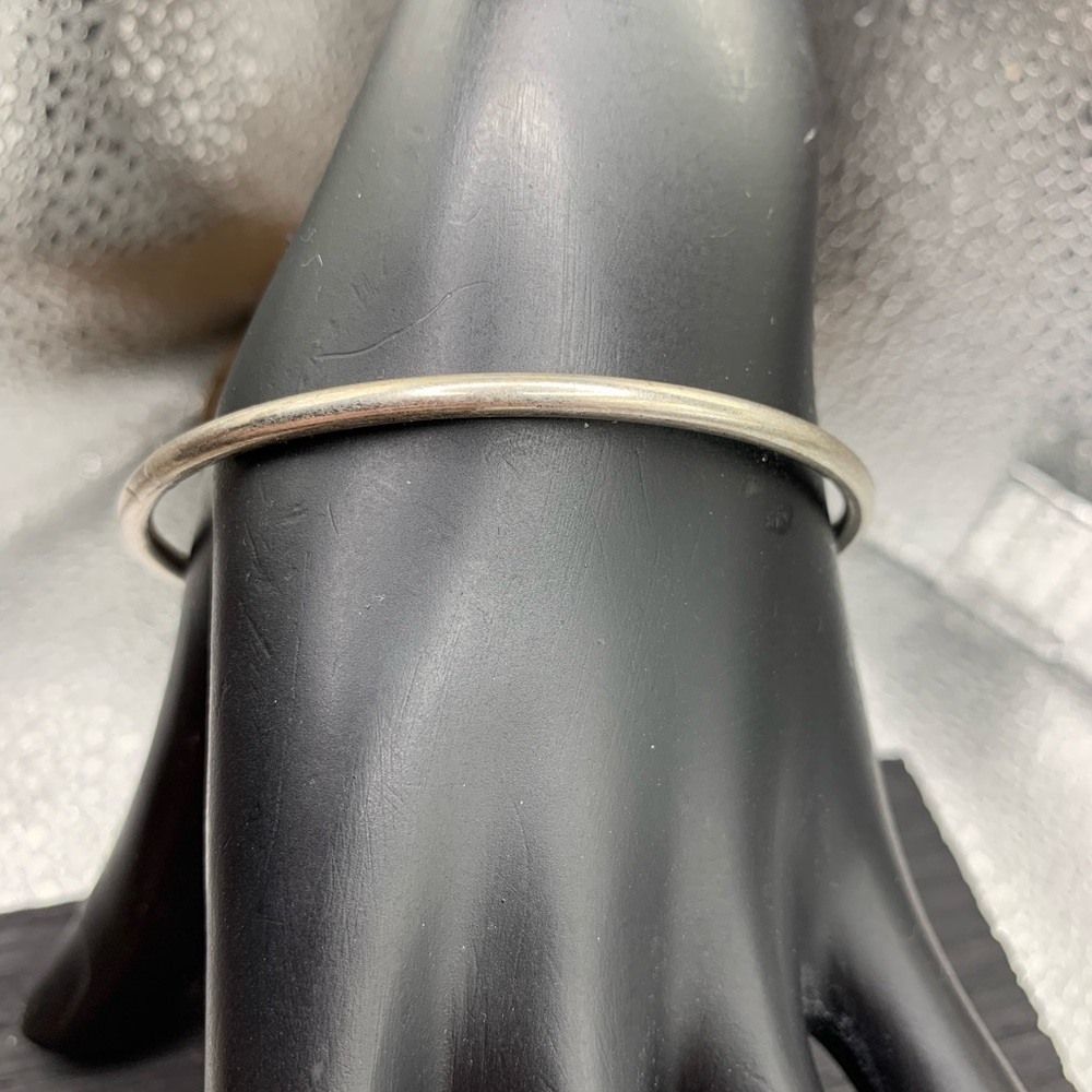 Ann Taylor Silver Minimalist Bracelet